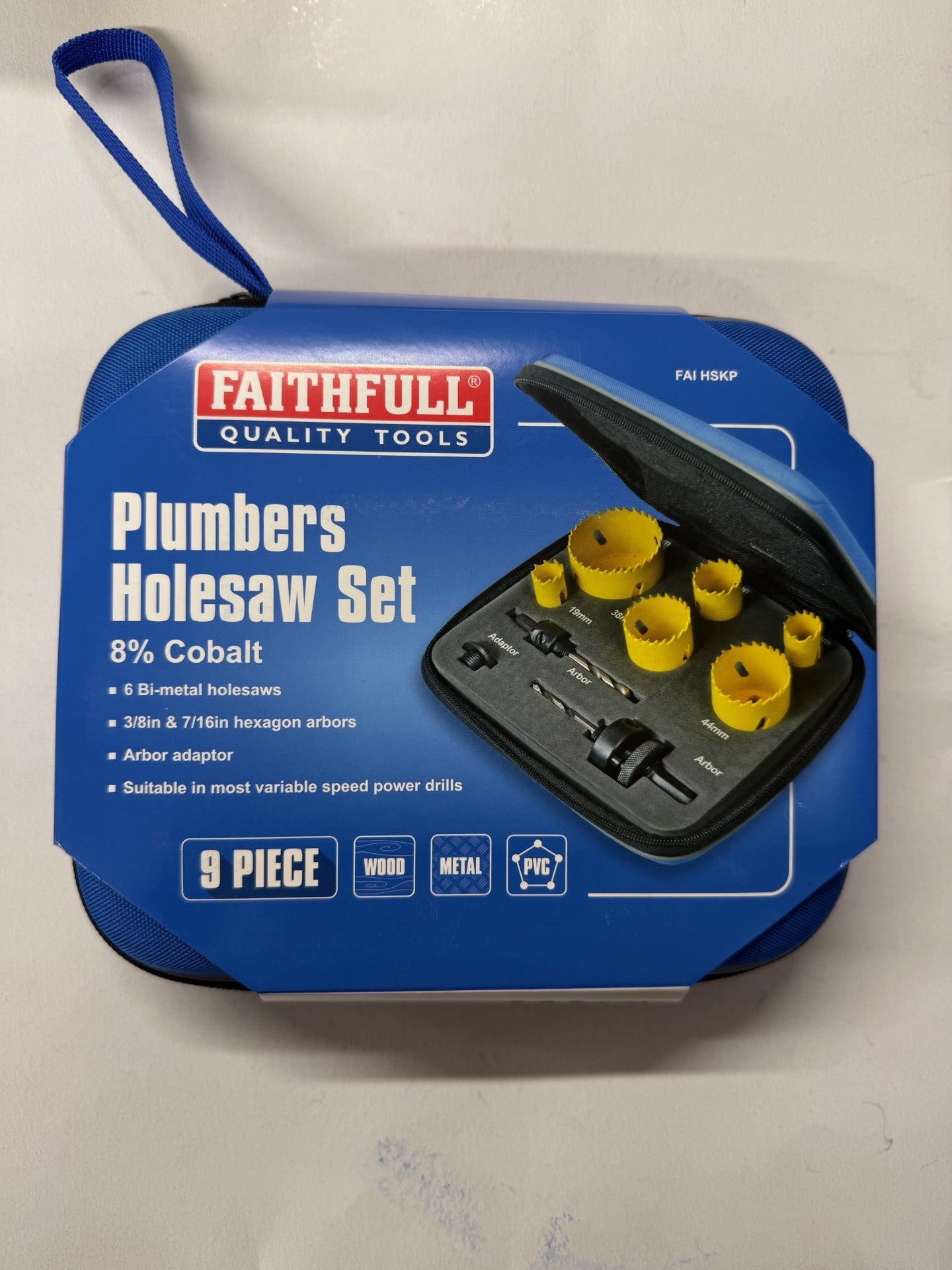 Plumbers Holesaw Set Faithfull