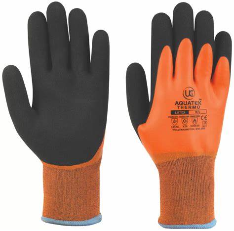 Aquatek Thermo Orange Gloves