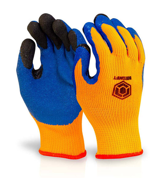 Beeswift Latex Thermo-star Fully Dipped Gloves Orange