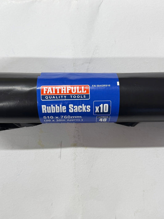Heavy Duty Rubble Sacks Faithfull
