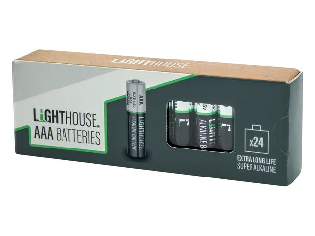 Lighthouse Batteries AAA - 24pk