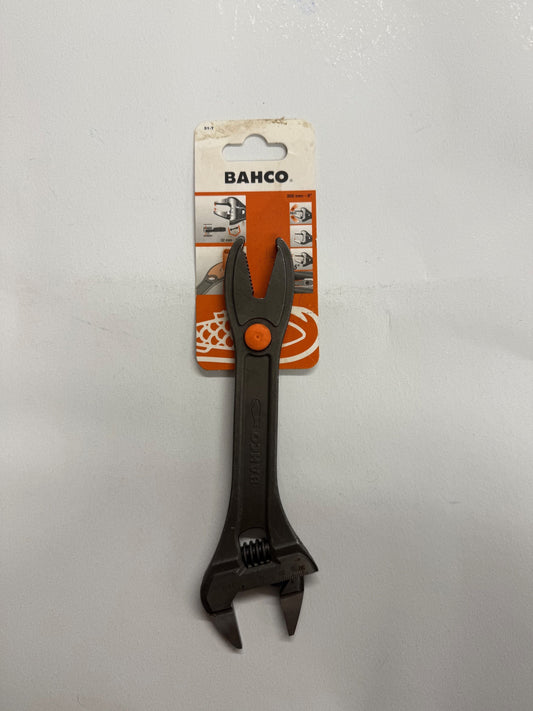 Bahco 31-T Thin Jaw Adjustable Spanner Wrench Serrated Pipe Fitting Jaws