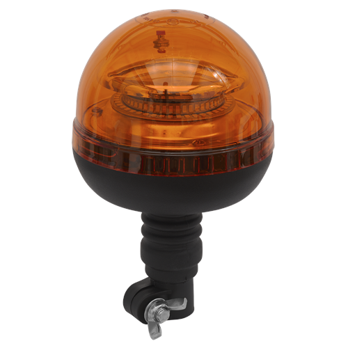 Warning Beacon 45 LED 12/24V Flexible Spigot Base - Orange