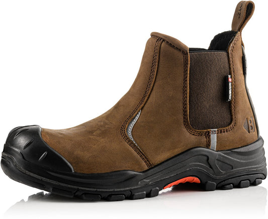 Nubuckz Brown Dealer Boot