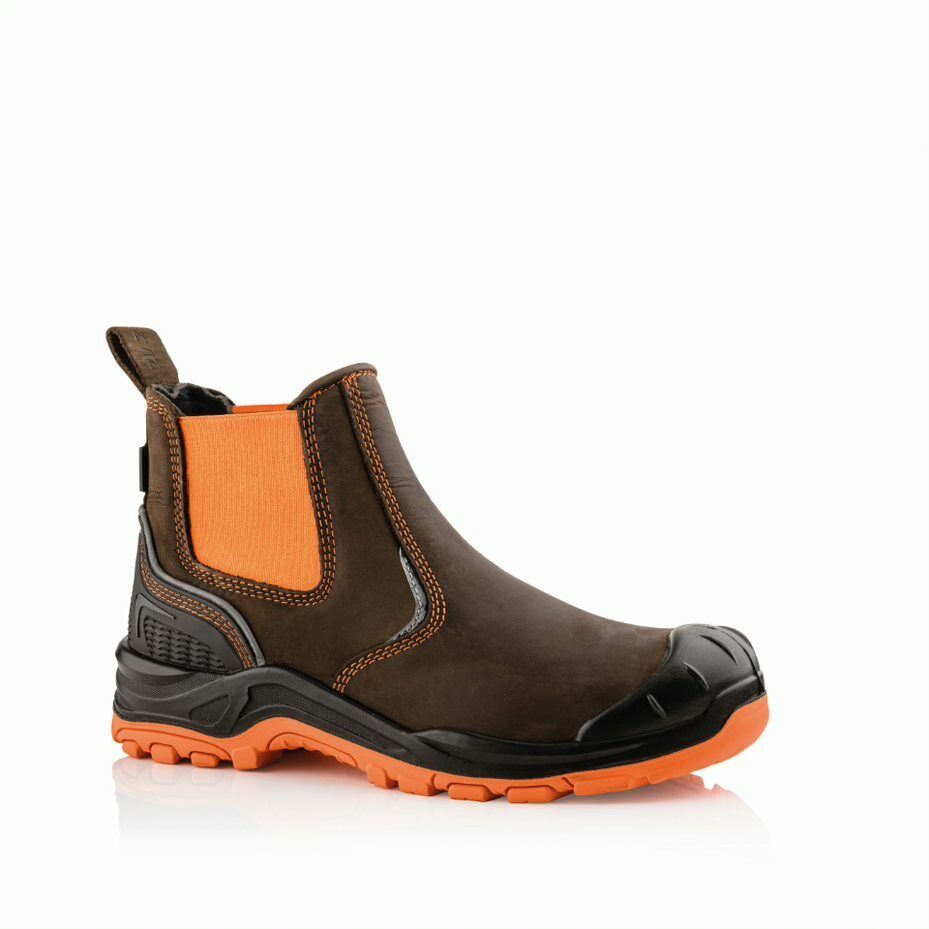 Buckviz Dealer Boot Brown/Orange