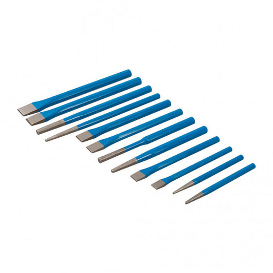 Silverline Punch & Chisel Set 12pcs