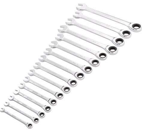 Draper 16 PCS Ratchet Spanner Set