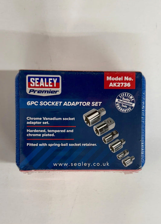 Sealey Socket Adaptor Set 6pc