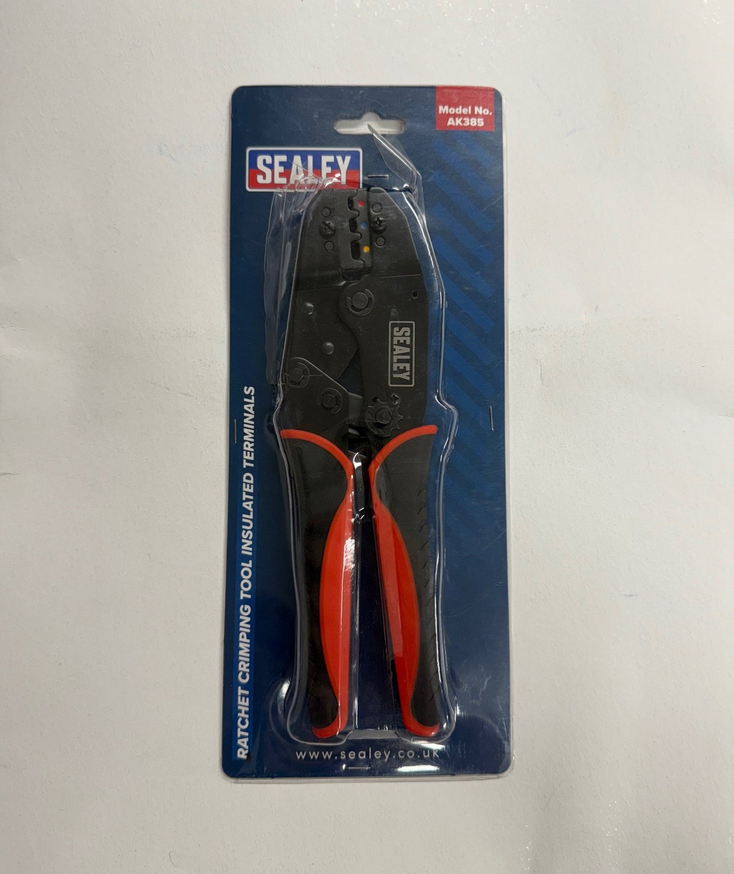 Sealey AK385 Ratchet Crimping Tool Insulated Terminals