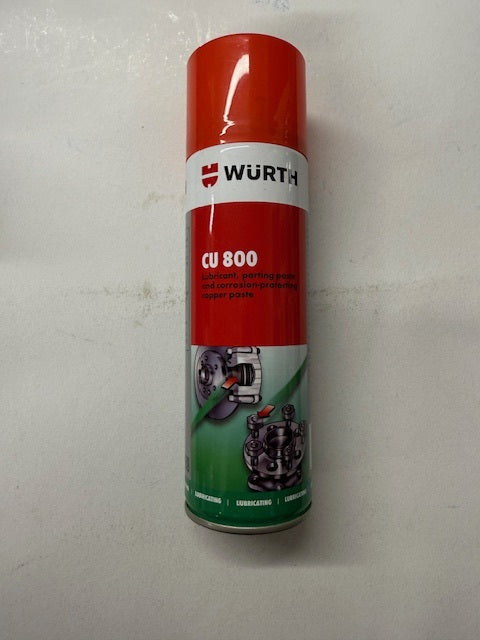 Wurth CU800 Lubricant Aerosol