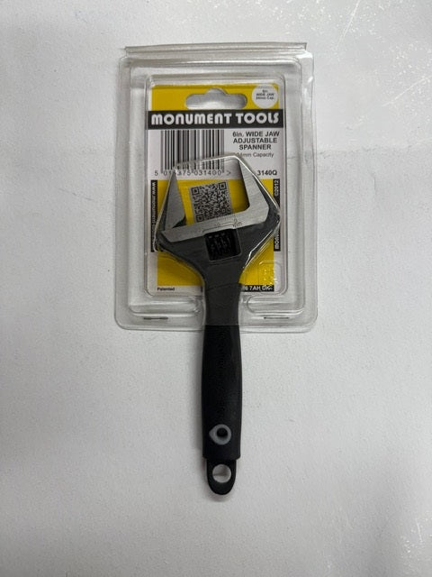 Monument 8in. Wide Jaw Adjustable Wrench