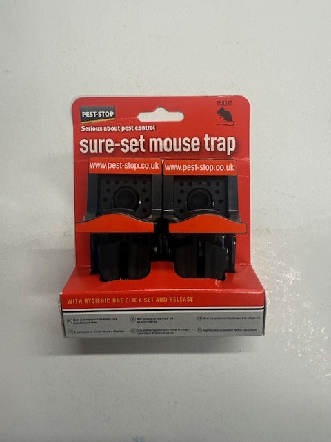 Pest-Stop  Sure-Set Mouse Trap (Twin Pack)