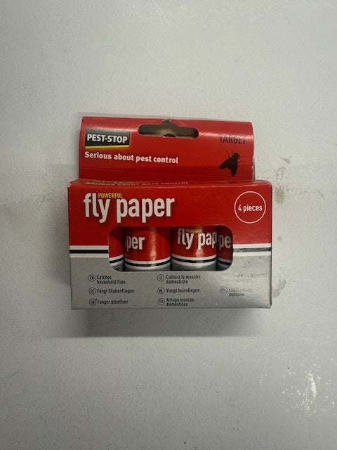 Pest-Stop  Fly Papers (Pack 4)