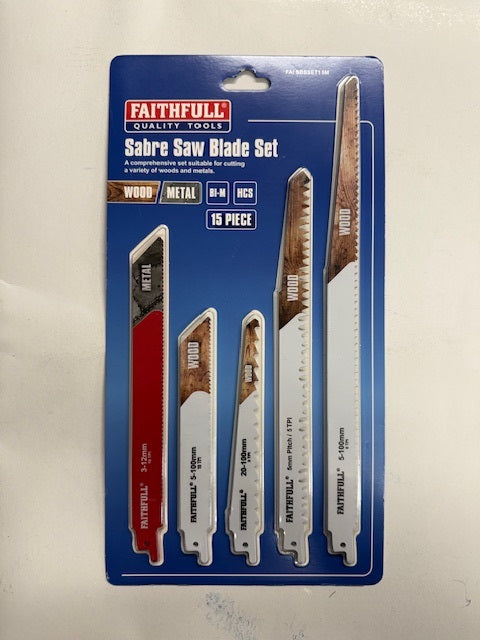 Faithfull Sabre Saw Set