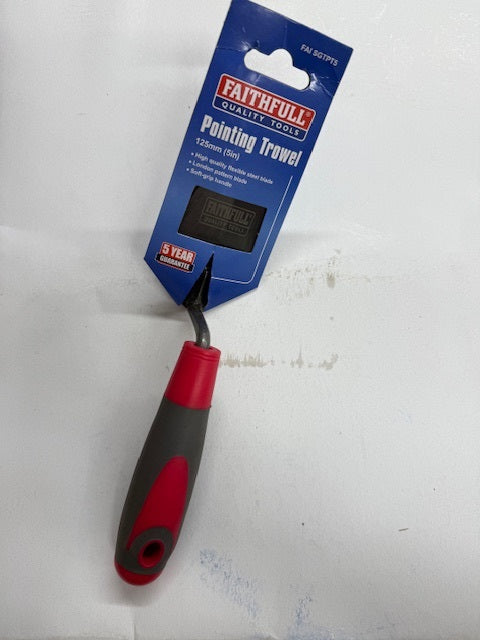 Faithfull 5 Inch 125mm Pointing Trowel Soft Grip