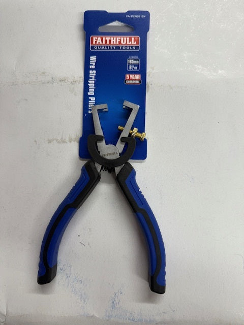 Faithfull Wire Stripping Pliers 165mm