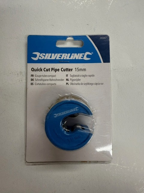 Silverline Quick Cut Pipe Cutter 15mm