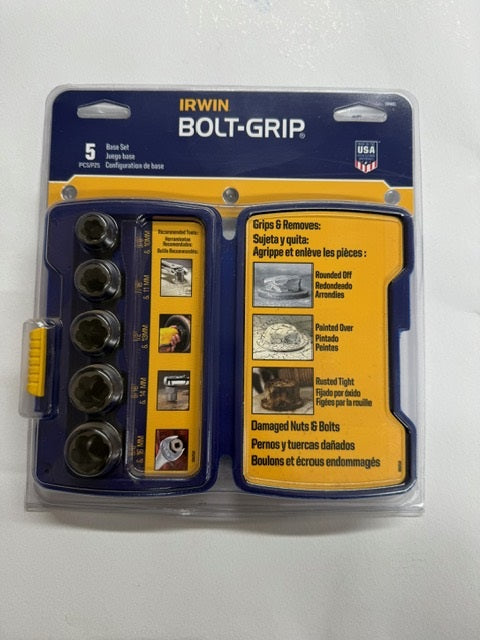 Irwin 5Pc Bolt Grip Expansion Base Tools Set