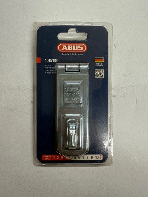 ABUS Mechanical - 100/100 Hasp & Staple 100mm